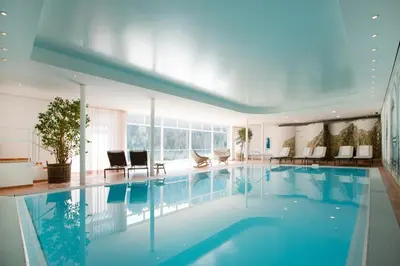 Der Swimmingpool an oder in der Nähe von Boutiquehotel Hohes Licht