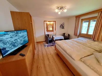 Ein Bett oder Betten in einem Zimmer der Unterkunft Pension Mallaun