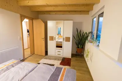 Ein Bett oder Betten in einem Zimmer der Unterkunft Appartement Christiane