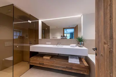 Ein Badezimmer in der Unterkunft Brunnenhof Luxury Apartments