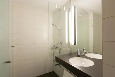 Ein Badezimmer in der Unterkunft Alpenappartement Bergkönig