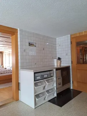 Küche/Küchenzeile in der Unterkunft Haus Annelies