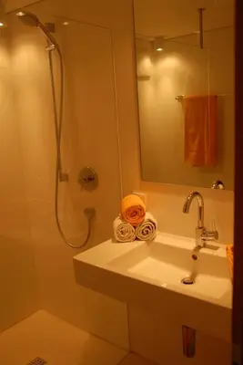 Ein Badezimmer in der Unterkunft Apartments Bischof