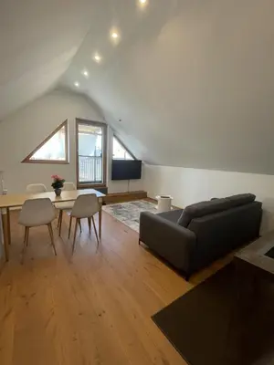 Ein Sitzbereich in der Unterkunft K10