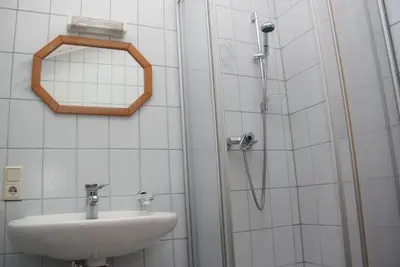 Ein Badezimmer in der Unterkunft Ferienwohnung Bickel