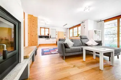 Küche/Küchenzeile in der Unterkunft Gartenferienwohnung Füchsle by A-Appartments