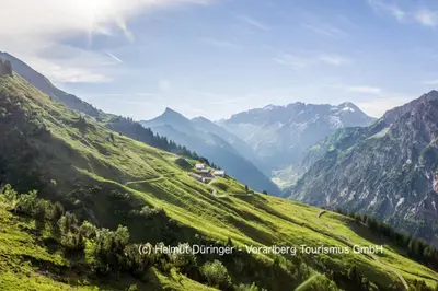 Naturlandschaft in der Nähe der Ferienwohnung
