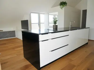 Küche/Küchenzeile in der Unterkunft Penthouse 37th HEAVEN (ca. 90m²)