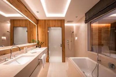 Ein Badezimmer in der Unterkunft Arla Luxury Home