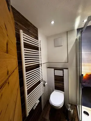 Ein Badezimmer in der Unterkunft Birg 1414