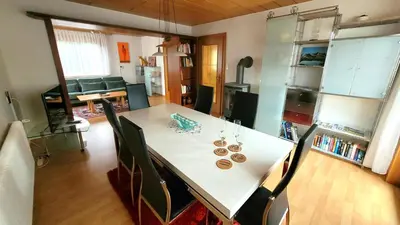 Küche/Küchenzeile in der Unterkunft Ferienhaus Hämmerle´s
