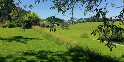 Naturlandschaft in der Nähe des Ferienhauses