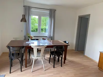 Grundriss der Unterkunft WOHNUNG ERDGESCHOSS mit 3 Schlafzimmer in ruhiger Gegend