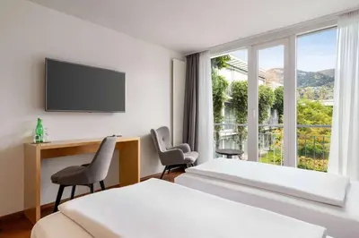 TV/Unterhaltungsangebot in der Unterkunft Vienna House by Wyndham Martinspark Dornbirn