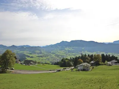 Naturlandschaft in der Nähe des Chalets