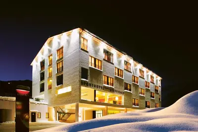 Das Gebäude in dem sich das Hotel befindet