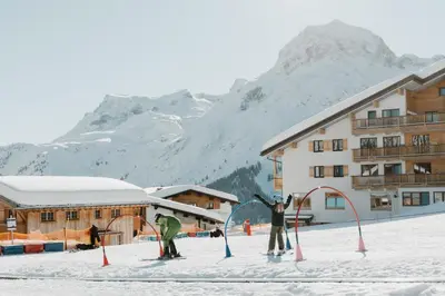 Post Lech Arlberg im Winter