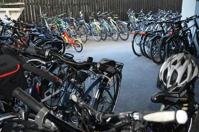 Radfahren an der Unterkunft 4-Länder-Hotel Deutschmann oder in der Nähe