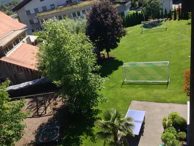 Ein Garten an der Unterkunft Hotel Restaurant Rössle