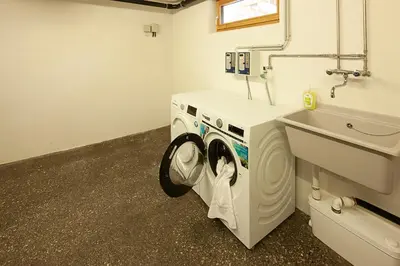 Ein Badezimmer in der Unterkunft Alpin Aparts