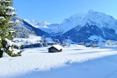 Villa Vanessa Kleinwalsertal im Winter