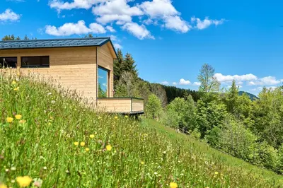 Naturlandschaft in der Nähe des Chalets