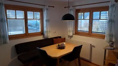 Ein Sitzbereich in der Unterkunft Appartment Shelley