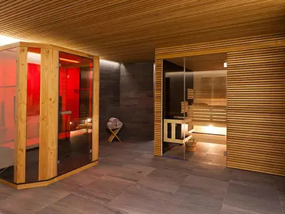 Ein Badezimmer in der Unterkunft Appartements Dietrich