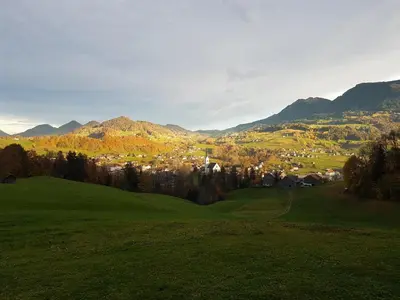 Naturlandschaft in der Nähe des Ferienhauses