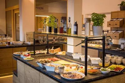 Essen im Hotel oder in der Nähe