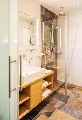 Ein Badezimmer in der Unterkunft Natur-Genuss-Hotel Sonnasita