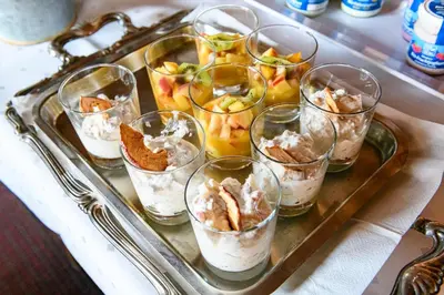 Essen in der Pension oder in der Nähe