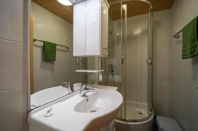 Ein Badezimmer in der Unterkunft Ferienbauernhof Oberhauser