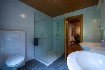 Ein Badezimmer in der Unterkunft Ferienbauernhof Oberhauser