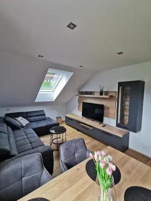 Ein Sitzbereich in der Unterkunft Living Apartment_2