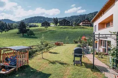 Naturlandschaft in der Nähe der Ferienwohnung