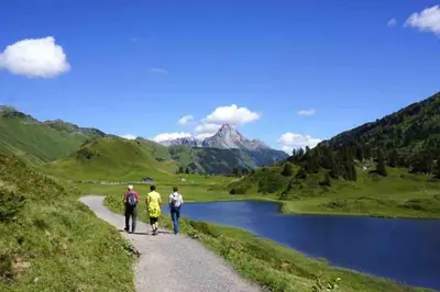 Naturlandschaft in der Nähe der Ferienwohnung