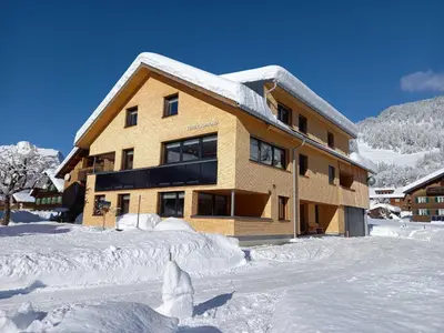 Haus Bianca im Winter
