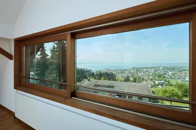 Ein Balkon oder eine Terrasse in der Unterkunft Außergewöhnliches Loft am Pfänderhang mit Seeblick