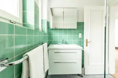 Grundriss der Unterkunft Haus im Zentrum mit Garten