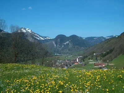 Naturlandschaft in der Nähe der Pension