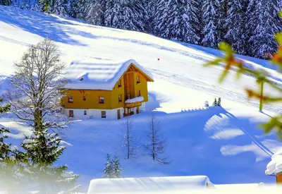 Appartement Doris im Winter