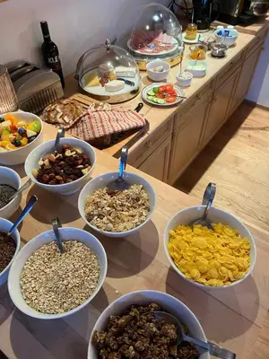 Essen in der Pension oder in der Nähe