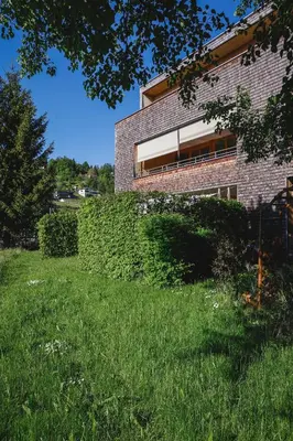 Ein Garten an der Unterkunft Terrassenwohnung 6