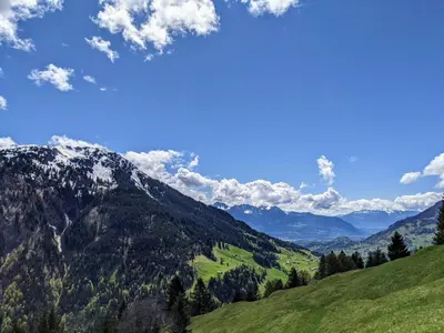 Naturlandschaft in der Nähe der Ferienwohnung