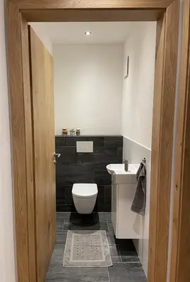 Ein Badezimmer in der Unterkunft Appartement Mona