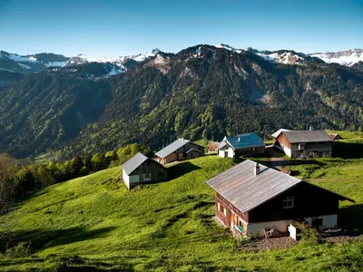 Naturlandschaft in der Nähe der Ferienwohnung