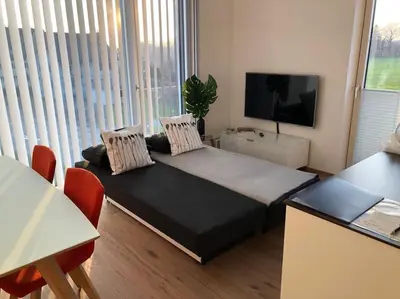 TV/Unterhaltungsangebot in der Unterkunft Schickes Ferienappartement