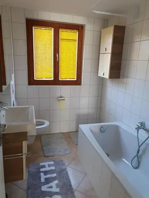 Ein Badezimmer in der Unterkunft Ferienwohnung Suppan