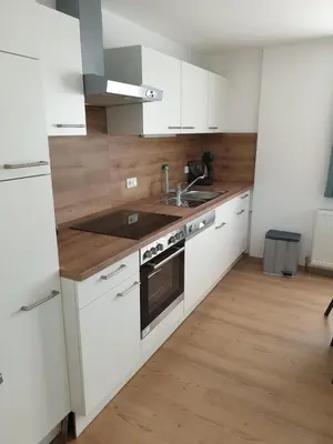 Küche/Küchenzeile in der Unterkunft Ferienwohnung Suppan